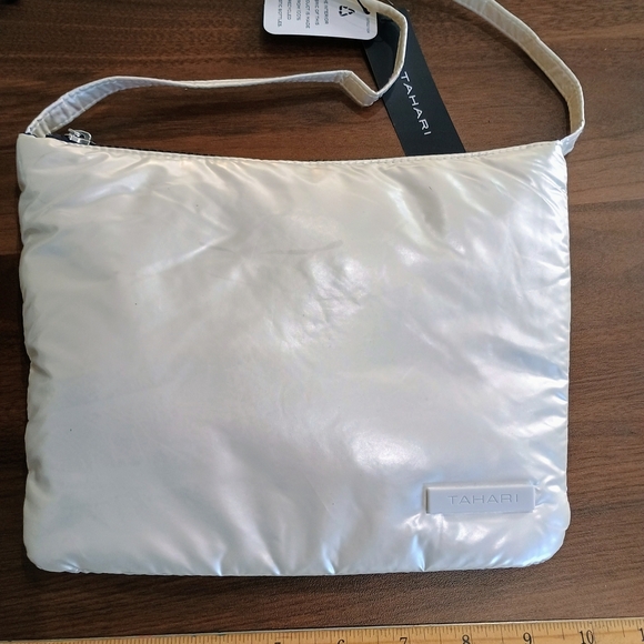 Tahari Trio Mini Bags in Black, Silver, and Cream - Picture 4 of 8